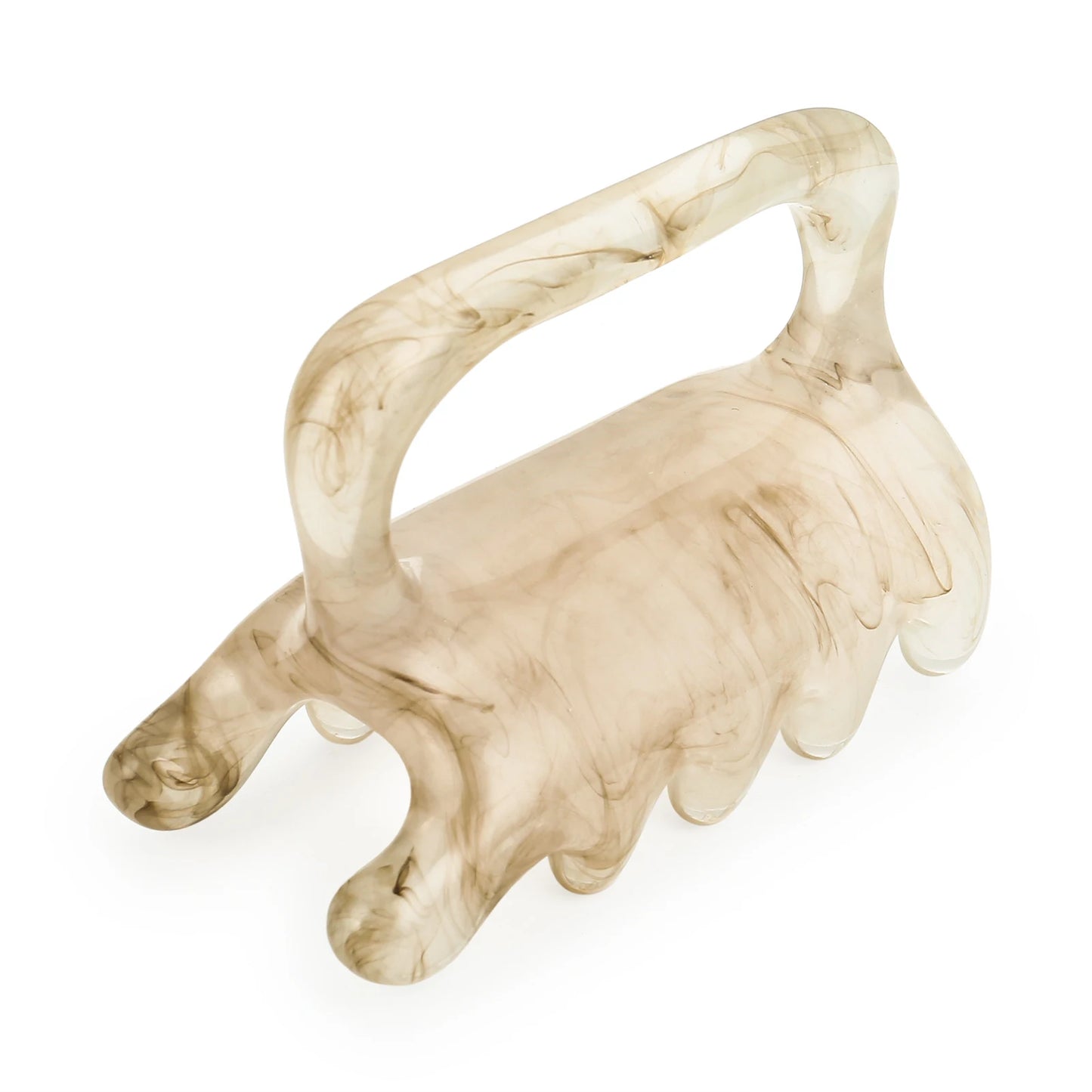 Massage Tool Large Fascia Massager Shoulder Neck Point Pull Bar Scrape Massage Manual Double Push Machine Trigger Point Massager