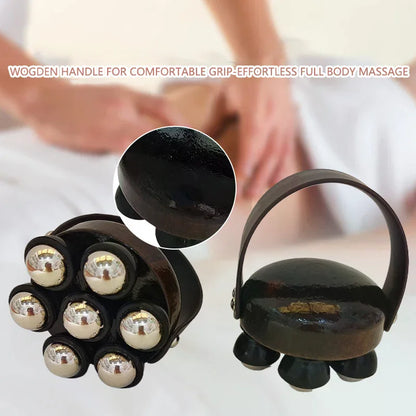Handheld Ball Massager Body Beauty Meridian Brush Waist Beautiful Legs Muscle Kneads Relaxation Comfortable And Gentle Tool