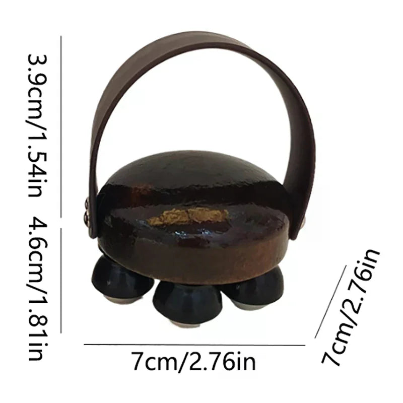 Handheld Ball Massager Body Beauty Meridian Brush Waist Beautiful Legs Muscle Kneads Relaxation Comfortable And Gentle Tool