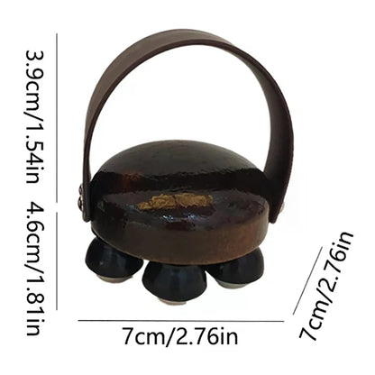 Handheld Ball Massager Body Beauty Meridian Brush Waist Beautiful Legs Muscle Kneads Relaxation Comfortable And Gentle Tool