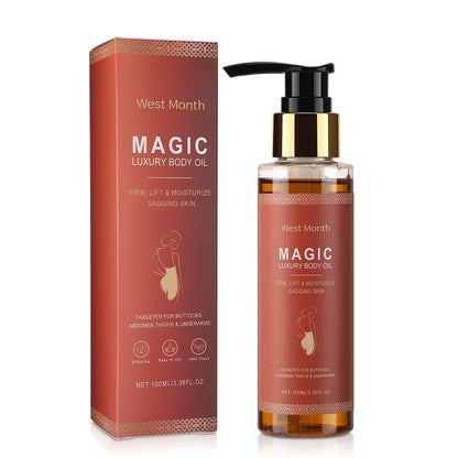 100ml Magic Luxury Body Oil Firming Skin Deep Moisturizing Nourishing Fade Fine Line Improve Sagging Body Care Massage Oil
