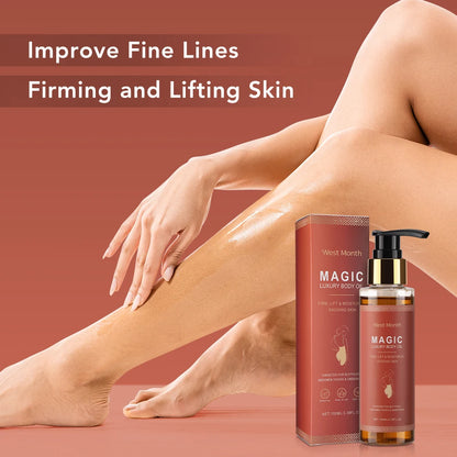 100ml Magic Luxury Body Oil Firming Skin Deep Moisturizing Nourishing Fade Fine Line Improve Sagging Body Care Massage Oil