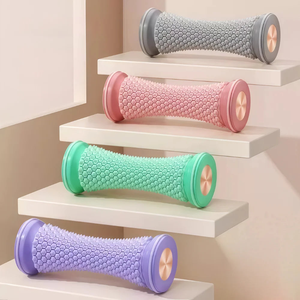 Massage Roller Fascia Roller Muscle Relaxation Massage Yoga Fitness Plastic Manual Foot Foot Massage Rollers Membrane Meridian