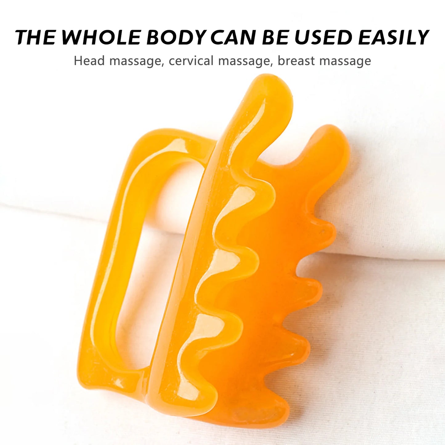 Massage Tool Large Fascia Massager Shoulder Neck Point Pull Bar Scrape Massage Manual Double Push Machine Trigger Point Massager