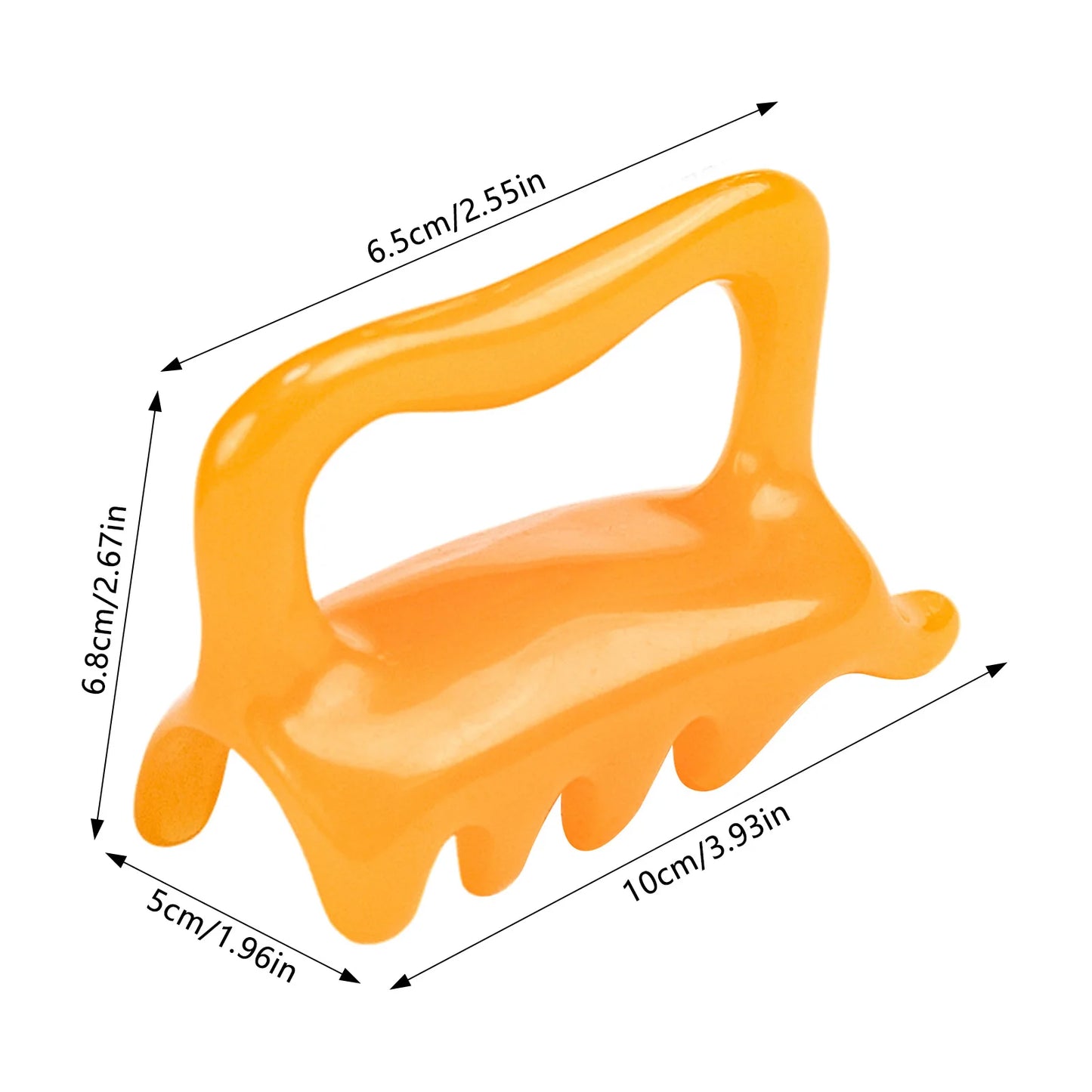 Massage Tool Large Fascia Massager Shoulder Neck Point Pull Bar Scrape Massage Manual Double Push Machine Trigger Point Massager