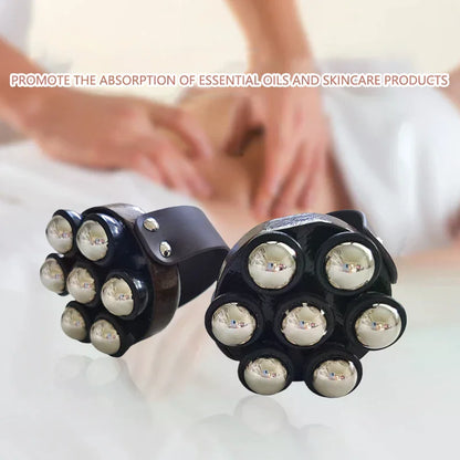 Handheld Ball Massager Body Beauty Meridian Brush Waist Beautiful Legs Muscle Kneads Relaxation Comfortable And Gentle Tool