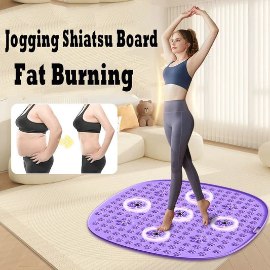 Relaxing body massage pad, foot massage, finger press board, home use, stationary ultra slow running, toe press board