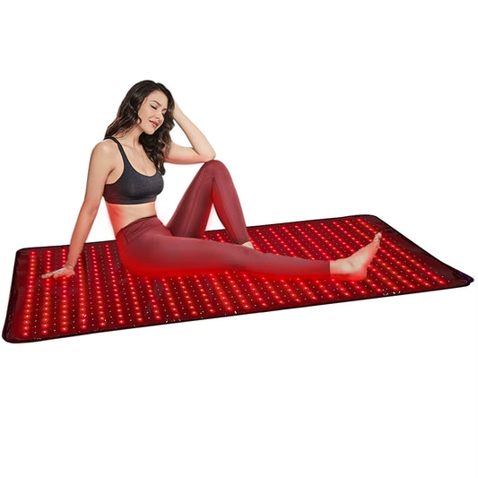 660Nm 850Nm Red Light Therapy Sauna Mat Home Use Red Light Infrared Therapy Sauna Blanket LED Light Therapy Pain Relief Mat