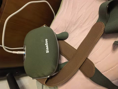 Neck Massager Red Light Hot Compress Cervical Spine Massager Shoulder Neck.health care.relaxation Shiatsu Kneading Trapezius Massage Relax Pain Relief